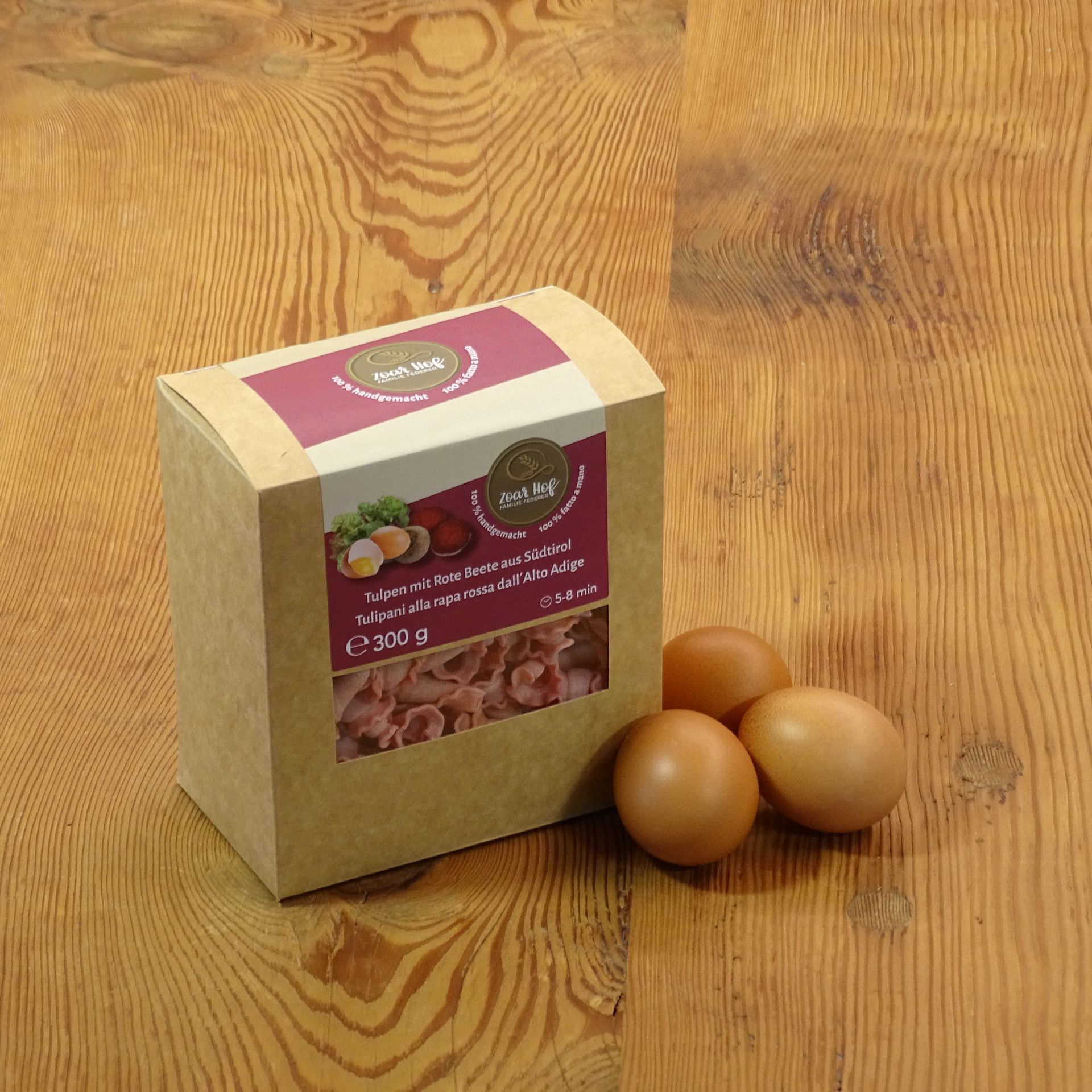 Eierteigtulpen Rote Beete